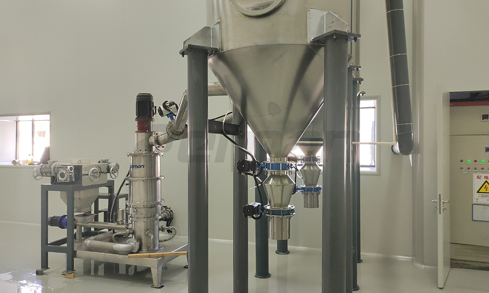 某公司氣流磨項(xiàng)目現(xiàn)場